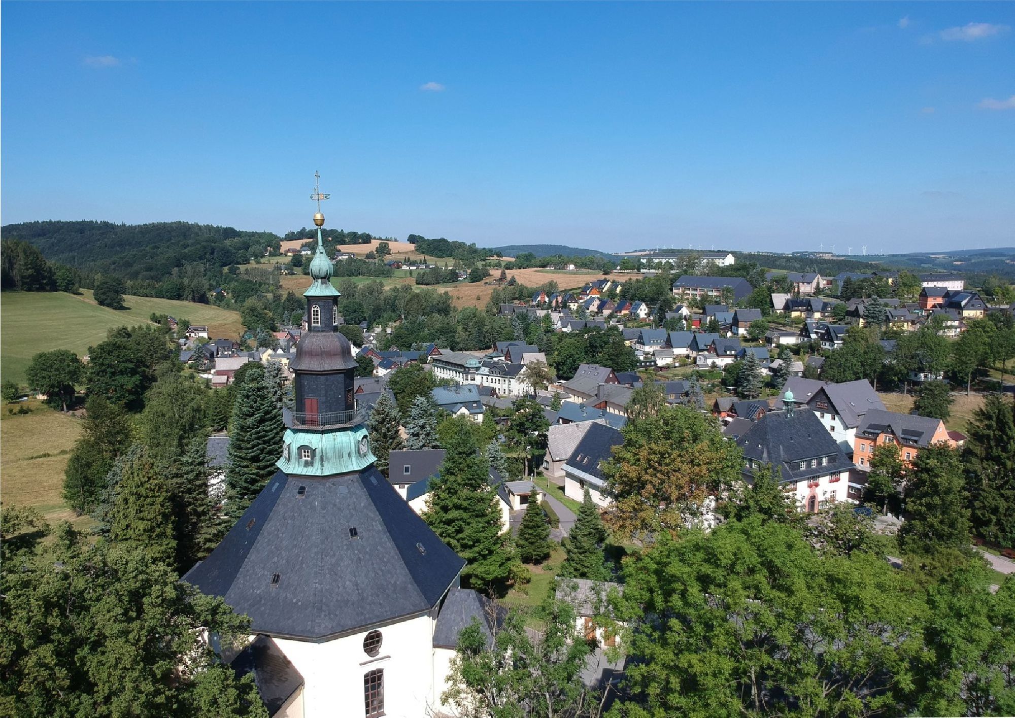 Seiffener Kirche: Etappenziel