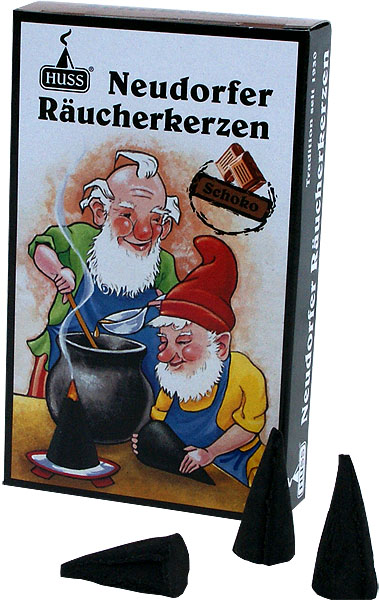 HUSS Räucherkerzen Schokoduft