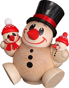 Kugelräuchermännchen Cool Man Trio