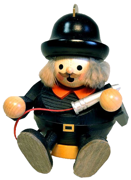 Kugelräuchermann Feuerwehr