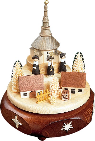 Seiffener Kirchdorf mit Kurrende